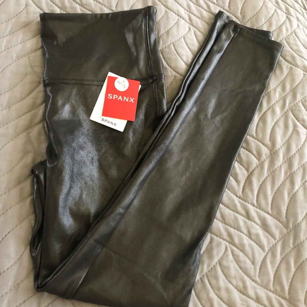 SPANX faux leather leggings